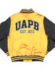 Arkansas Pine Bluff Gold and Black Baseball Jacket Arkansas Pine Bluff Gold and Black Baseball Jacket