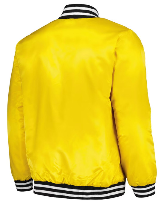 Atlanta Braves Gold Cross Bronx Fashion Varsity Satin Jacket Atlanta Braves Gold Cross Bronx Fashion Varsity Satin Jacket