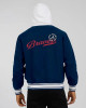 Atlanta Braves Navy Cotton Hooded Jacket