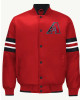 Atlanta Braves Scout I Navy Satin Jacket
