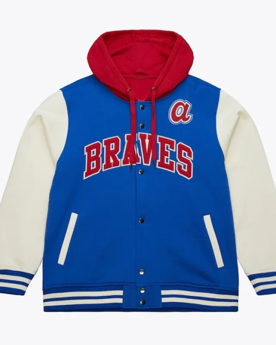 Atlanta Braves Sideline Varsity Fleece Jacket