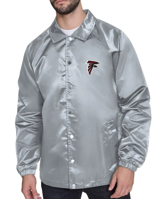 Atlanta Falcons Retro Logo Coaches Jacket Atlanta Falcons Retro Logo Coaches Jacket