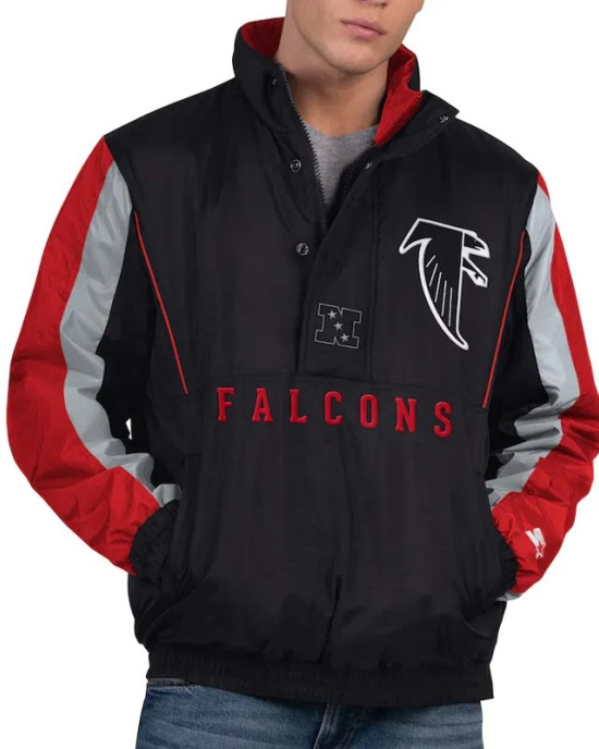 Atlanta Falcons Thursday Night Gridiron Half-Zip Jacket