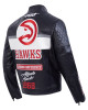 Atlanta Hawks Men's Moto Jacket
