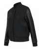 Atlanta Hawks Triple Black Varsity Wool and Leather Jacket Atlanta Hawks Triple Black Varsity Wool and Leather Jacket