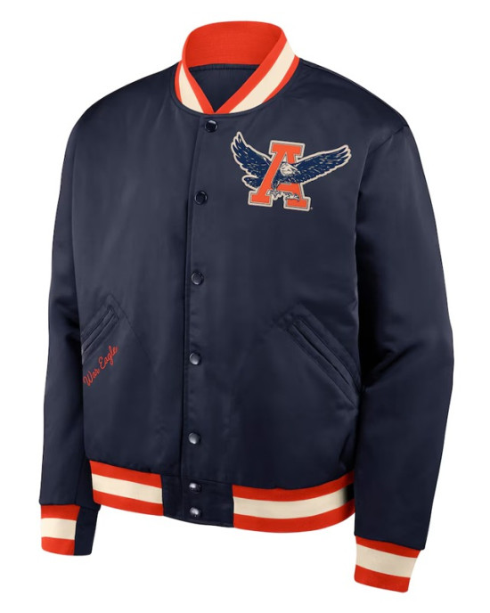 Auburn Tigers Legacy Navy Bomber Jacket