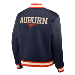 Auburn Tigers Legacy Navy Bomber Jacket