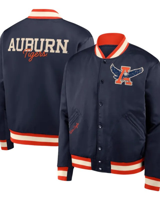 Auburn Tigers Legacy Navy Bomber Jacket