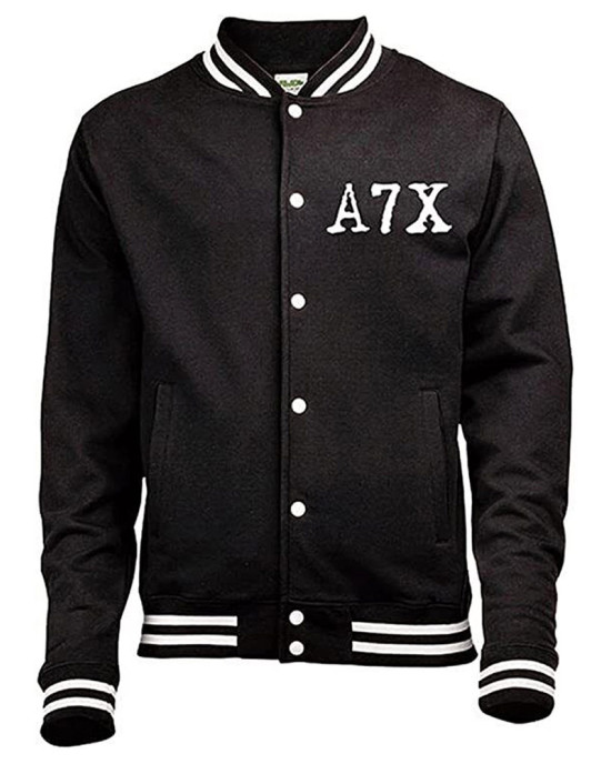Avenged Sevenfold Death Bat Varsity Jacket Avenged Sevenfold Death Bat Varsity Jacket
