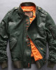 Avirex Ace of Spades Casual Bomber Leather Jacket Avirex Ace of Spades Casual Bomber Leather Jacket