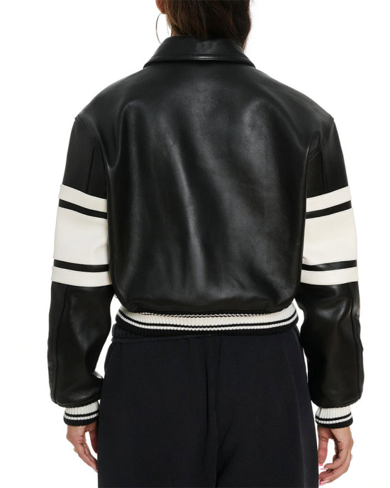 Avirex N4 Cropped Leather Jacket Avirex N4 Cropped Leather Jacket