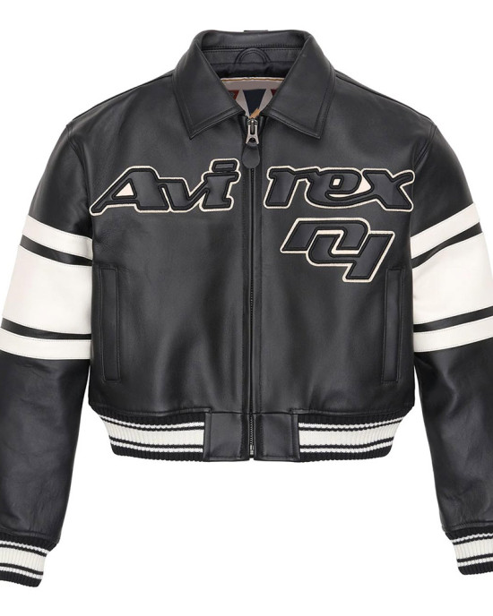 Avirex N4 Cropped Leather Jacket Avirex N4 Cropped Leather Jacket