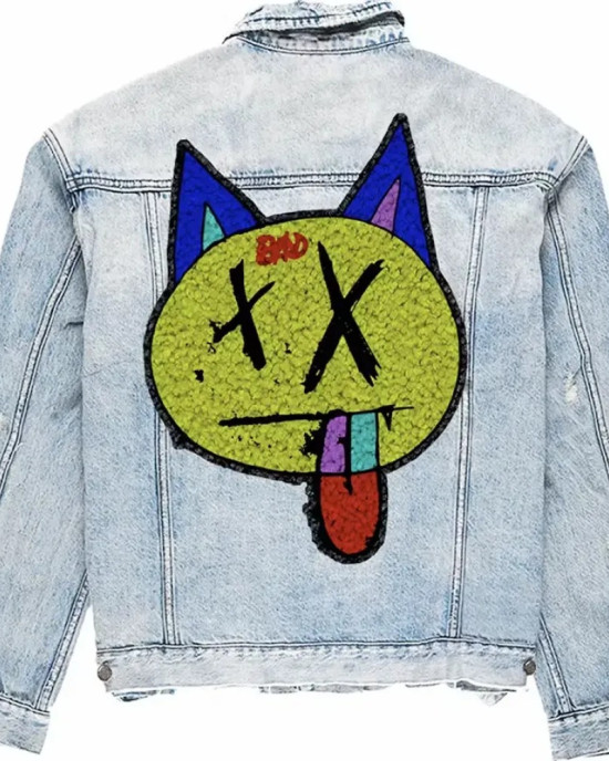 Bad Vibes Xxxtentacion Denim Jacket Bad Vibes Xxxtentacion Denim Jacket