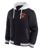 Baltimore Orioles Black Cotton Hooded Jacket Baltimore Orioles Black Cotton Hooded Jacket