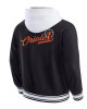 Baltimore Orioles Black Cotton Hooded Jacket Baltimore Orioles Black Cotton Hooded Jacket