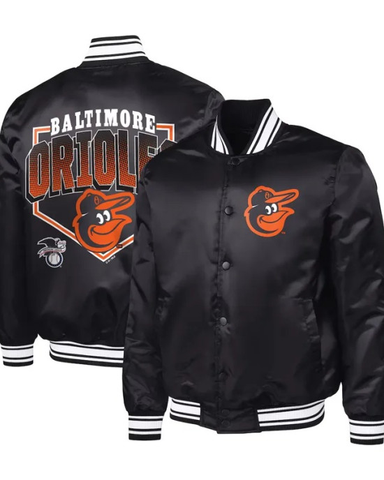 Baltimore Orioles Home Plate Printed Graphic Jacket