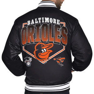 Baltimore Orioles Home Plate Printed Graphic Jacket