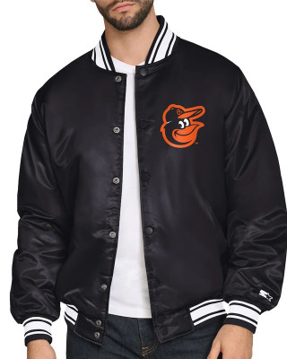 Baltimore Orioles Home Plate Printed Graphic Jacket