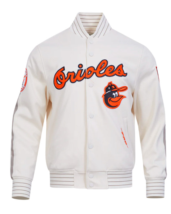 Baltimore Orioles Logo Game Day Eggshell Jacket Baltimore Orioles Logo Game Day Eggshell Jacket
