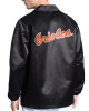 Baltimore Orioles Point Man Coaches Black Jacket Baltimore Orioles Point Man Coaches Black Jacket