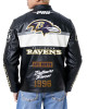 Baltimore Ravens Men's Moto Jacket