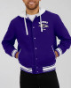 Baltimore Ravens Purple Cotton Hooded Jacket