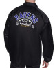 Baltimore Ravens Retro Logo Coaches Jacket Baltimore Ravens Retro Logo Coaches Jacket