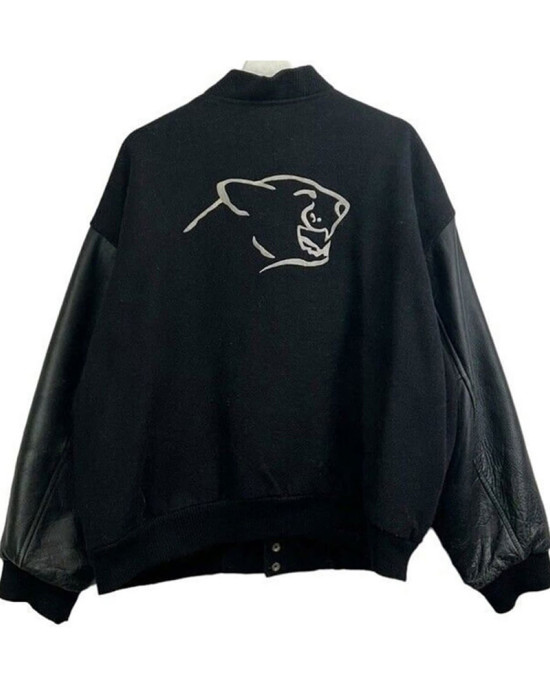 BC Lions CKNW-98 Embroidered Black Varsity Jacket BC Lions CKNW-98 Embroidered Black Varsity Jacket