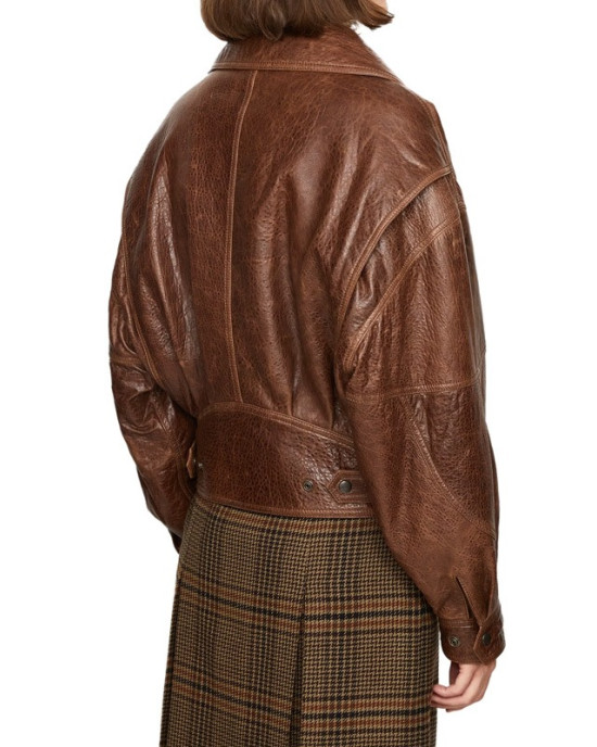 Becky Hill F1 British Grand Prix Leather Jacket