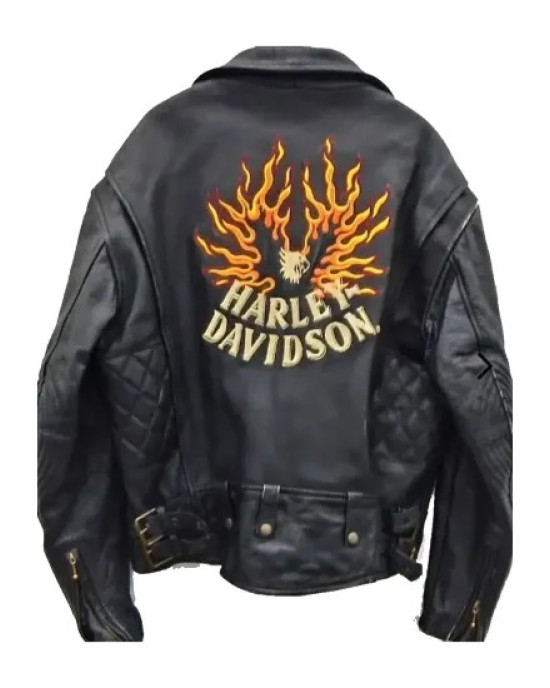 Bella Hadid Moto Leather Jacket