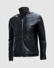 Biker Black Leather Jacket