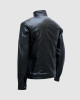 Biker Black Leather Jacket