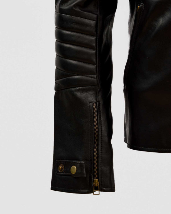 Biker Jacket in Sheep Leather