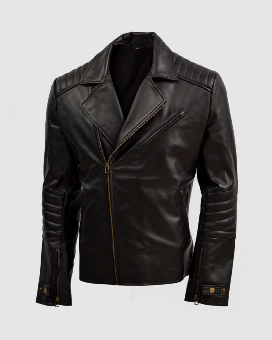Biker Jacket in Sheep Leather