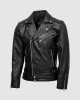 Biker Quilted Leather Jacket