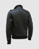 Black Bomber Leather Jacket
