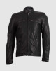 Black Cafe Racer Summer Jacket