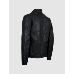 Racer Black Leather Jacket