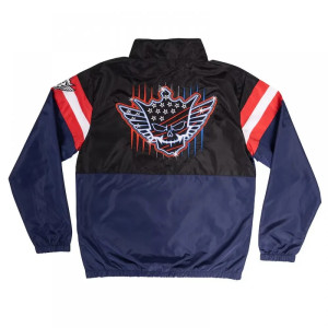 Black/Navy Cody Rhodes Neon Nightmare Windbreaker Jacket