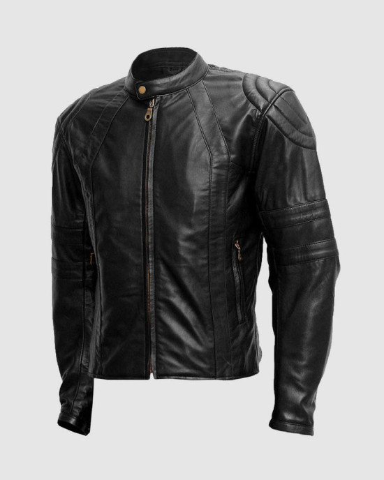 Black Soft Sheep Leather Jacket