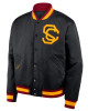 Black USC Trojans Legacy Bomber Jacket