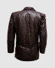 Blazer Brown Leather Jacket