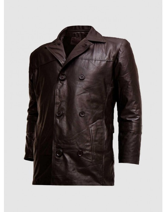 Blazer Brown Leather Jacket