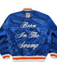 Born in the Swamp Florida Gators Royal Satin Jacket