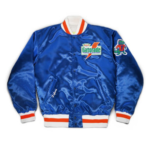 Born in the Swamp Florida Gators Royal Satin Jacket