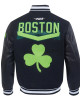 Boston Celtics 2024/25 City Edition Chenille Black Varsity Jacket