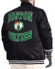 Boston Celtics Adaptive Bold Logo Varsity Satin Jacket
