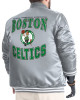 Boston Celtics Adaptive Bold Logo Varsity Satin Jacket