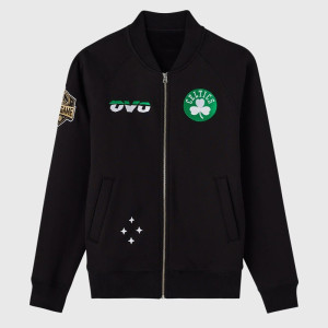 Boston Celtics Black Fleece Jacket – Owl Edition 