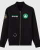 Boston Celtics Black Fleece Jacket – Owl Edition